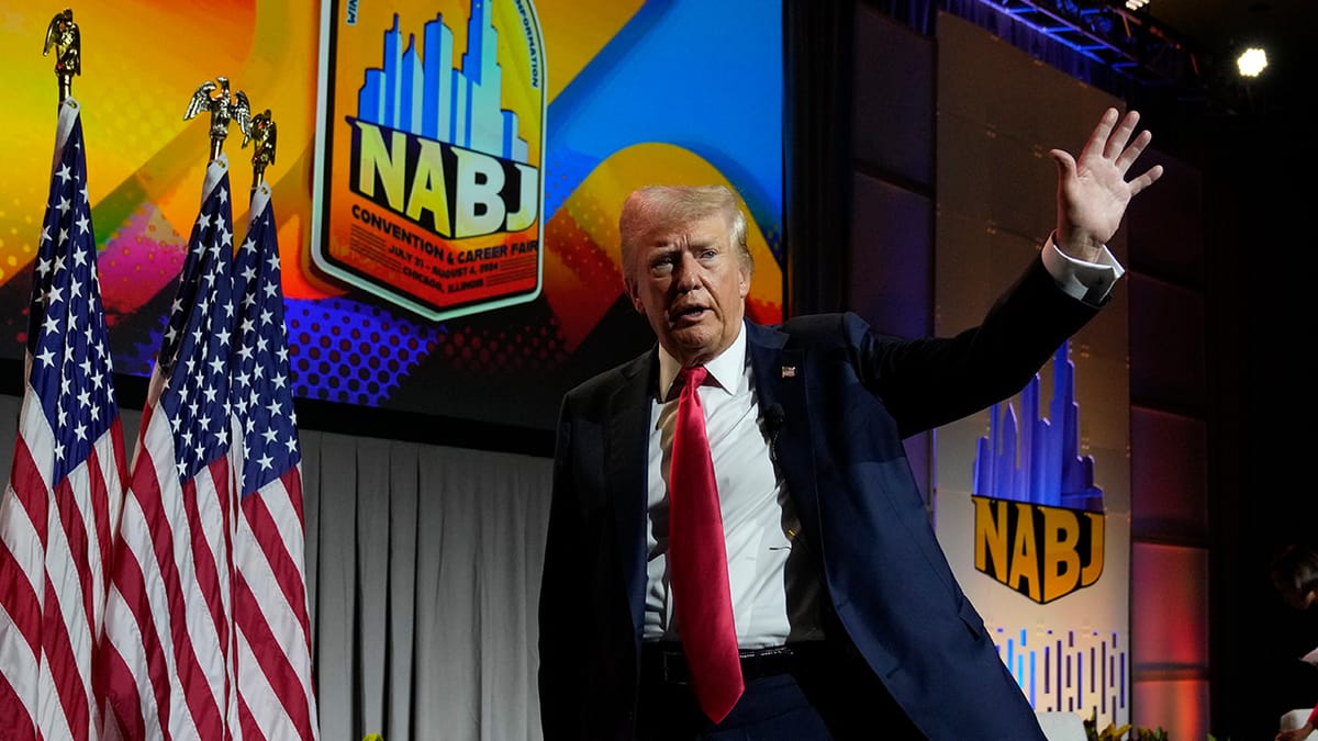 Trump Attends NABJ: Is He Invited to the BBQ?