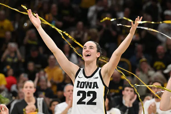 Caitlin Clark leads Iowa's women's basketball team back to the Final Four.