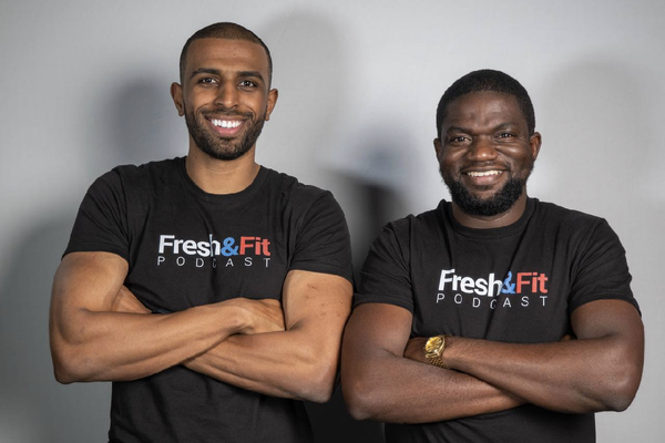 Fresh and Fit podcast hosts Myron and Walt.